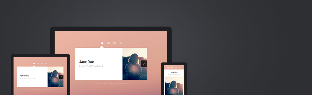 Image: astral by HTML5UP